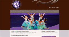 Desktop Screenshot of lincolnshireacademyofdance.com